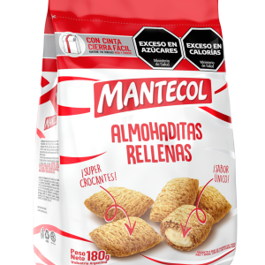 almohaditas mantecol 180gr x 16u
