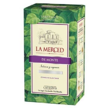 yerba mate la merced de monte 500g (pack x 6u) yerba mate la merced de monte 500g (pack x 6u)