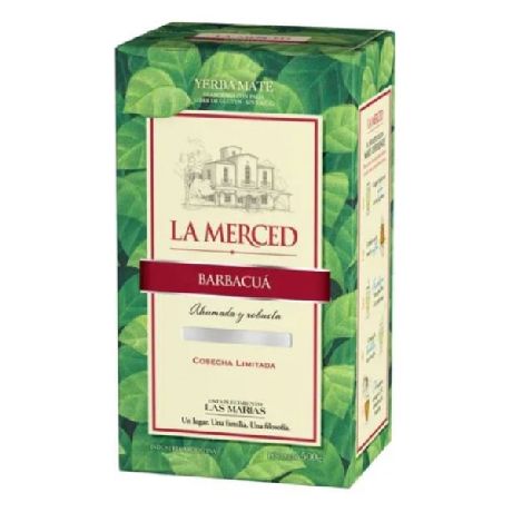 yerba mate la merced barbacuá 500g (pack x 6u) yerba mate la merced barbacuá 500g (pack x 6u)