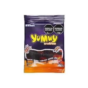 gomitas yummy arañitas sabor frutal 150g