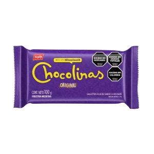galletitas chocolinas clásicas 258g (caja x 20u)