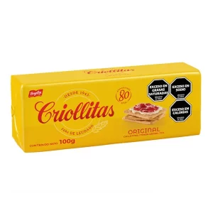 galletitas criollitas original 169gr x 36