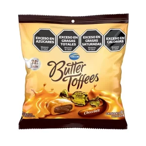 caramelos butter toffees chocolate x 822g