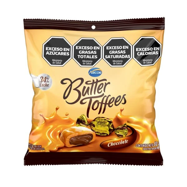 caramelos butter toffees chocolate x 822g caramelos butter toffees chocolate x 822g