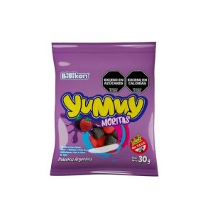 gomitas billiken yummy moritas 30gr x 12