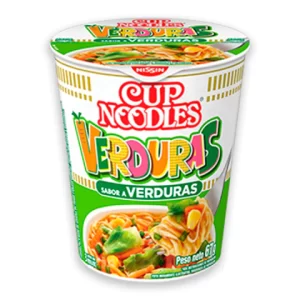 nissin cup noodles 67g verdura (display x 24u)