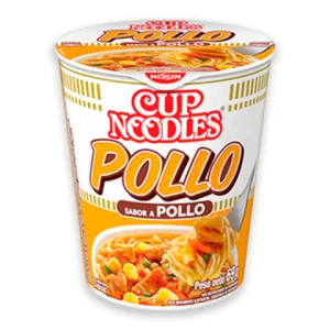 nissin cup noodles 69g pollo (display x 24u)