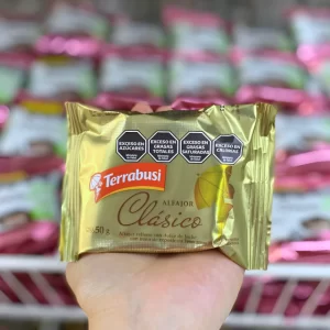 alfajor terrabusi clásico negro 50g (caja x 48u)