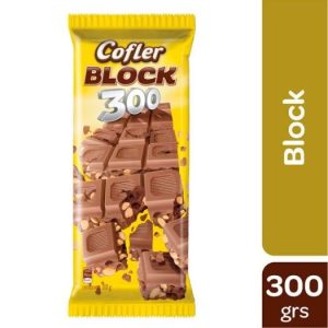 chocolate cofler block 300g (caja x 10u)