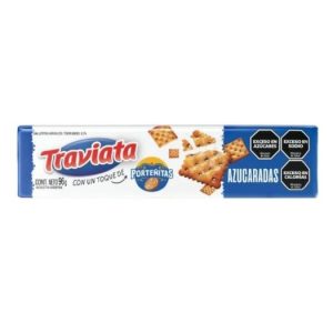 galletitas traviata crackers porteñitas 288g 12u
