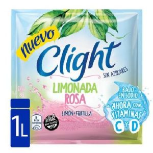 jugo clight limonada rosa x 20u