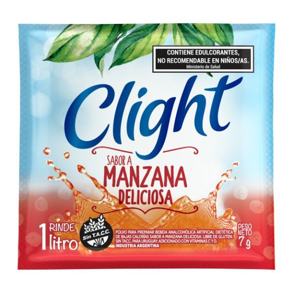 jugo clight manzana deliciosa 7gr. x 20u jugo clight manzana deliciosa 7gr. x 20u