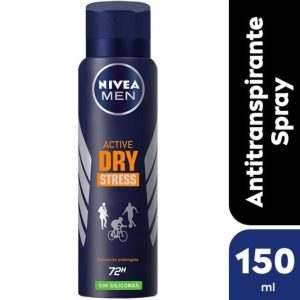 antitranspirante nivea men dry active 150ml 12u