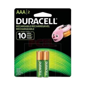 pila duracell recargable aaa x2u