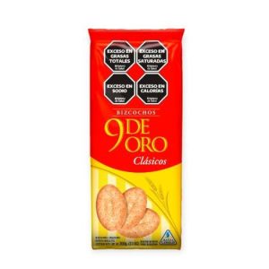 bizcochos 9 de oro clásicos 200grs x 24