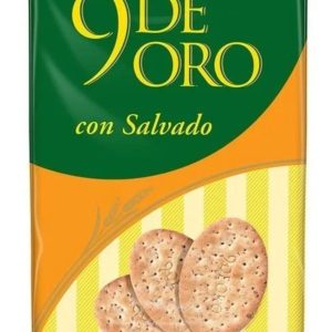 bizcochitos 9 de oro salvado 200g x24u