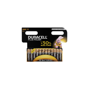 pilas duracell alcalinas aaa (blister x 12u)