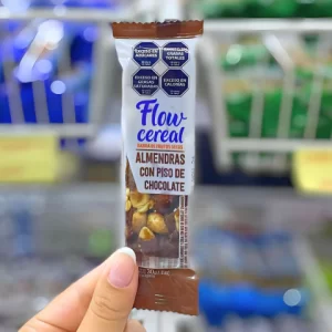 flow cereal chocolate con almendra 480gr x20u