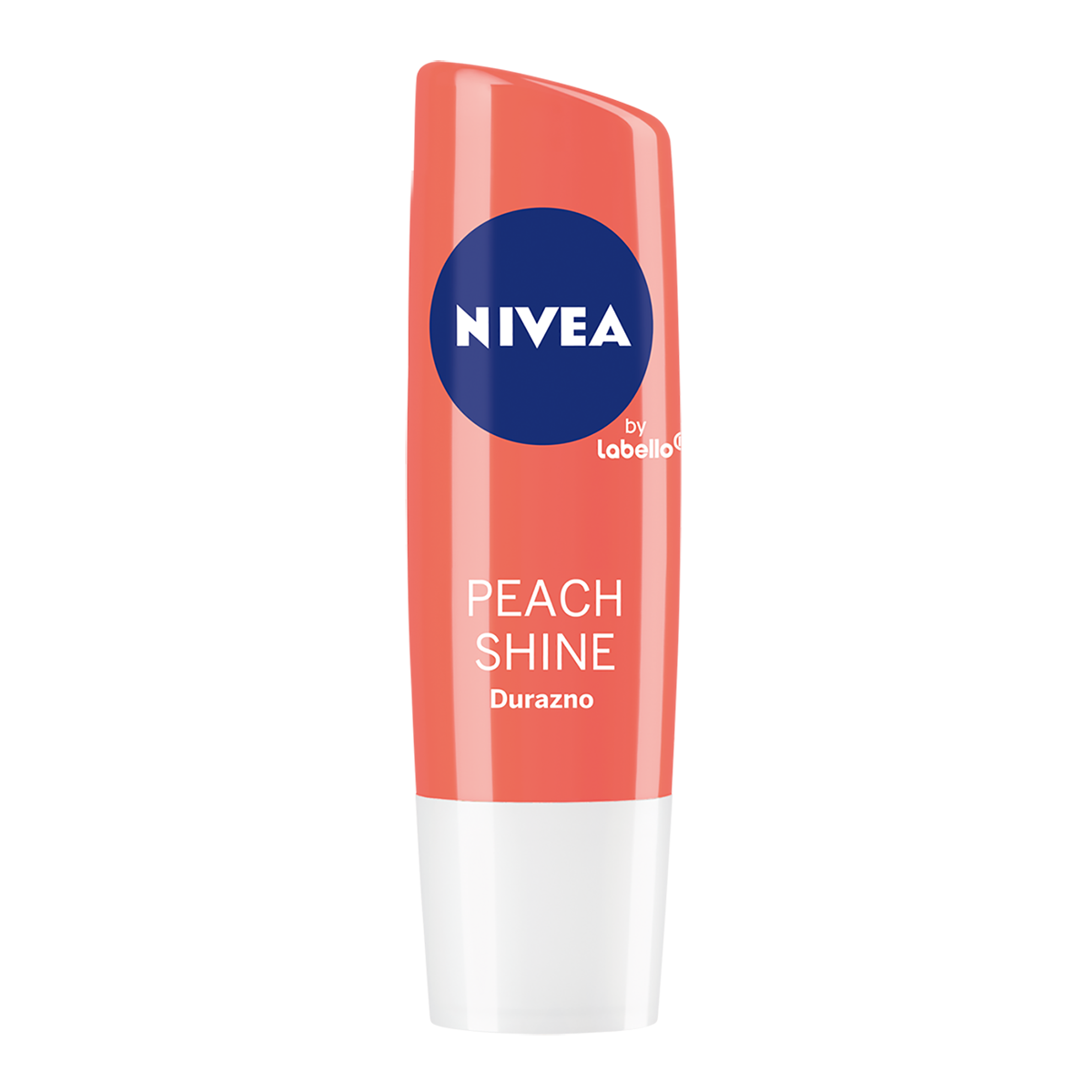 labial nivea lip care peach shine té de durazno 4.8g labial nivea lip care peach shine té de durazno 4.8g