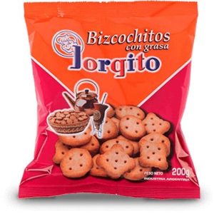 bizcochos salados jorgito x 200gr. x 24
