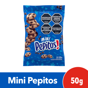 galletita pepitos! mini 50g (caja x 54u)