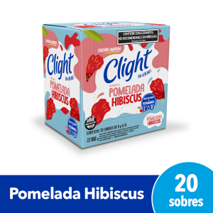 jugo clight 8g pomelada hibiscus rinde 1l