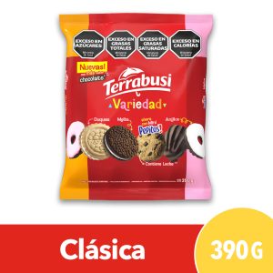 galletitas terrabusi variedad dorada 300gr x 24u