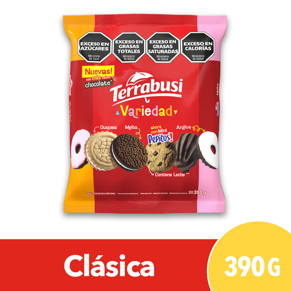 galletitas terrabusi variedad dorada 300gr x 24u galletitas terrabusi variedad dorada 300gr x 24u