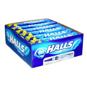 caramelos halls mentol x 12u x 12