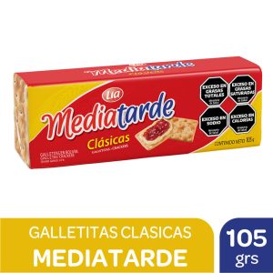 galletitas mediatarde clásicas tripack 315g (caja x 16u)