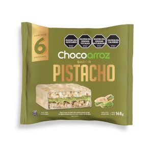 alfajor de arroz chocoarroz pistacho caja x30 unidades