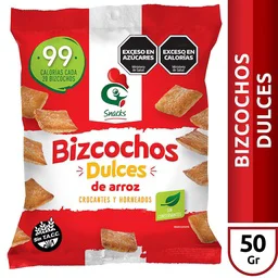 bizcochos arroz gallo 50g dulces