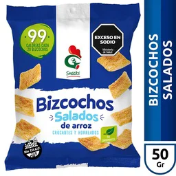bizcochos arroz gallo 50g salados