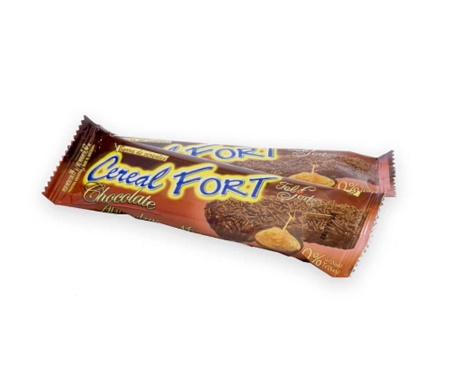 barra de cereal fort chocolate y almendras 20g (display x 24u) barra de cereal fort chocolate y almendras 20g (display x 24u)