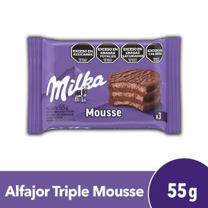 alfajor milka triple x36u mousse