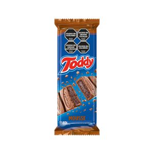 chocolate toddy relleno mousse 60gr x10u