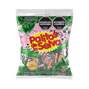 caramelos palitos de la selva marshmallow x 24u
