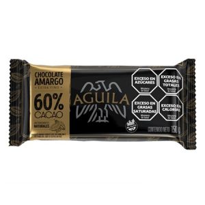 chocolate aguila en taza 60% cacao 150g x15u
