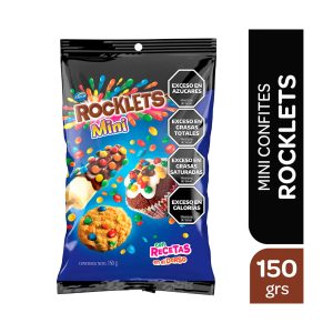 chocolate rocklets mini 10g (display x 44u)