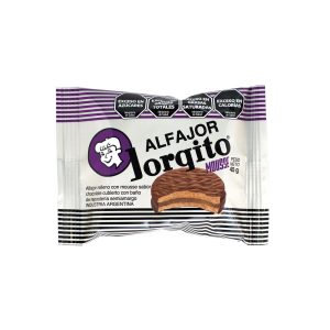 alfajor jorgito mini x6u mousse