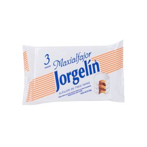 alfajor jorgelin triple blanco x 24u