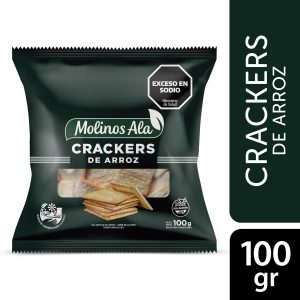 crackers de arroz molinos ala 100g sin tacc x10u