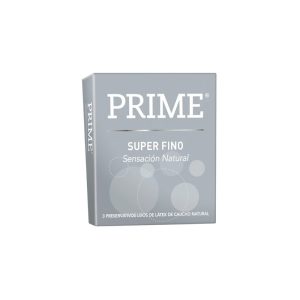 preservativo prime super fino (caja x 3u) (display x 24 cajas)