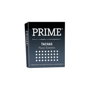 preservativo prime tachas (caja x 3u) (display x 24 cajas)