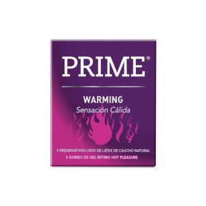preservativo prime warming (caja x 3u) (display x 24 cajas)
