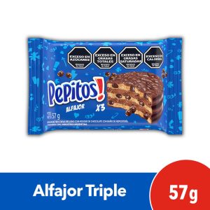 alfajor pepitos triple x 36 u