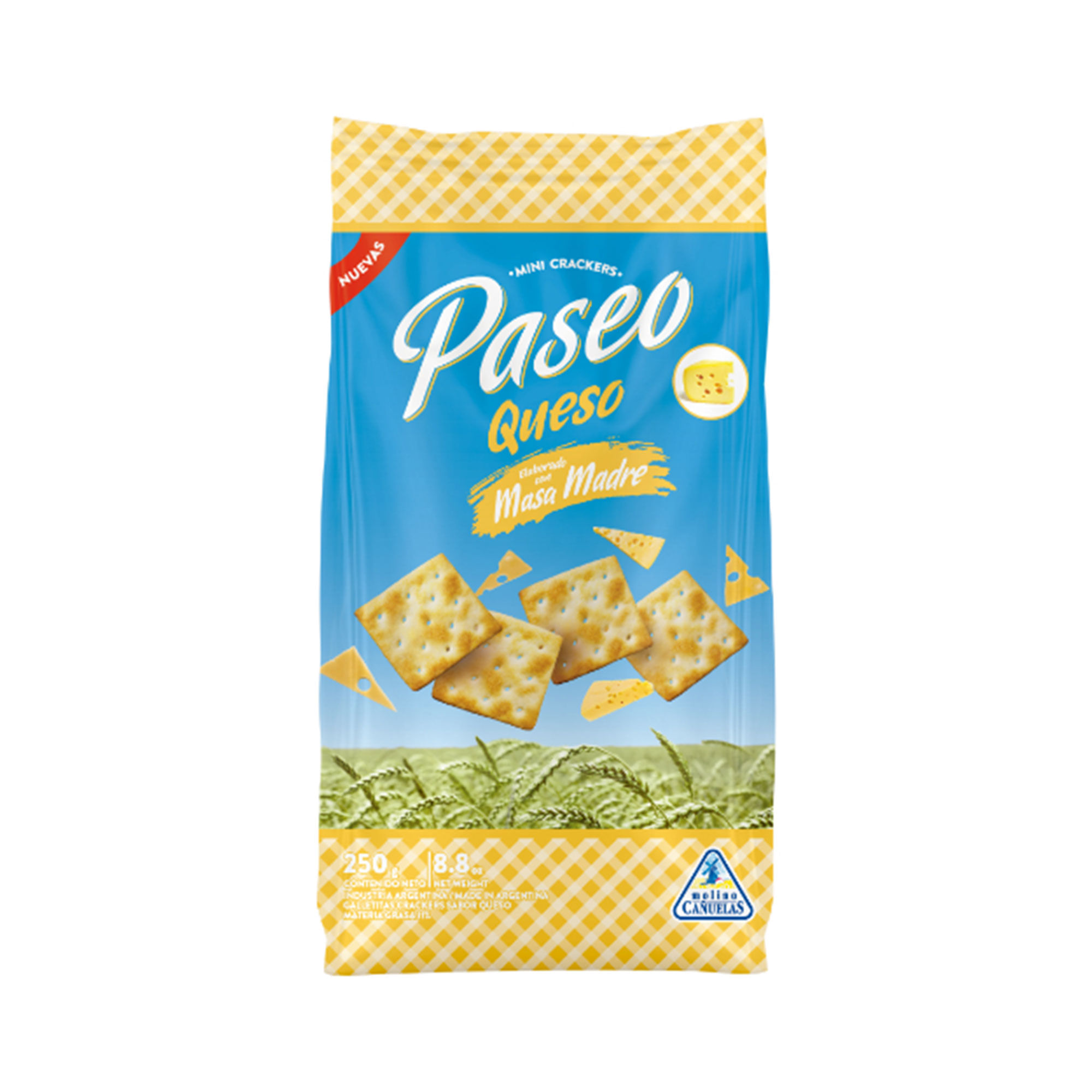 galletitas paseo crackers sabor queso 150g galletitas paseo crackers sabor queso 150g