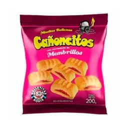 cañoncitos de membrillos 200gr x18u