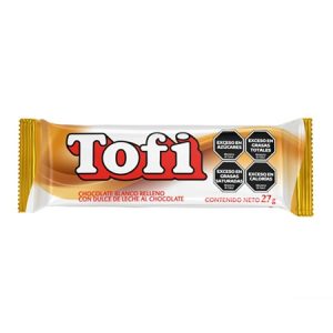 chocolate blanco relleno tofi x 25u x 25