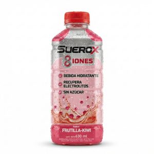 bebida hidratante suerox frutilla kiwi 630ml x 6
